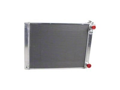 PerformanceFit CrossFlow Radiator for Early LS 1/2/3 Engines; 2-Row (70-81 Camaro w/ Manual Transmission)