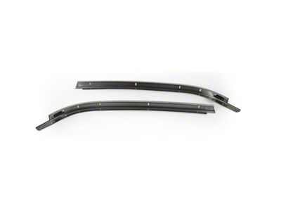 Pillar Post Side Rail Weatherstrip Channels (78-81 Camaro w/ T-Top)