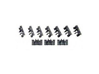Camaro Pinchweld Molding Clips, Rear, Convertible Top, 1967-1969