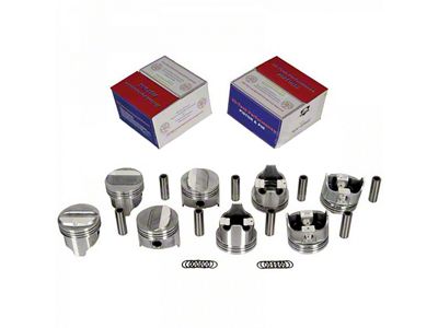 Camaro Piston Set, 302ci, 11:1, 0.030 Over, High-Performance, 1967-1969 (Z/28 Coupe)