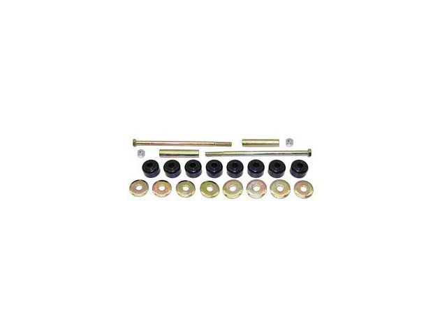 Camaro Polyurethane Front Or Rear Sway Bar End Links, Black 1967-1992