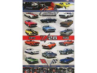 Poster, Camaros, 67-69