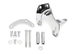 Power Steering Pump Bracket Kit, Small Block, Chrome (67-68 Camaro)