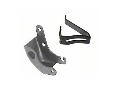 Camaro Power Steering Pump Cradle Bracket & Rear Brace Set,Big Block, 1967-1968