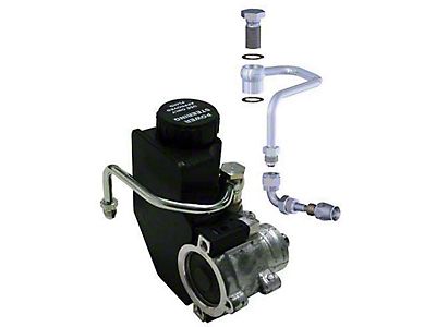 Detroit Speed Hardline Pressure Tube w/Banjo Bolt Detroit Speed Hardline Pressure Tube w/Banjo Bolt