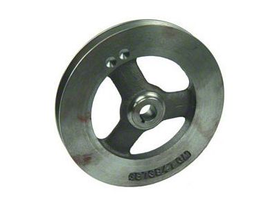 Camaro Power Steering Pump Pulley, 302ci & 396/375hp, 1967-1968, 396/325-350hp, 1968, Deep Single Groove, Cast Iron