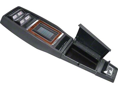 Pre Assembled Center Console Assembly with Console Gauges And Voltmeter (1969 Camaro w/ TH350/TH400 Transmission)