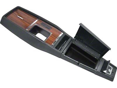 Pre Assembled Center Console Assembly without Console Gauges (1968 Camaro w/ 4-Speed Transmission)