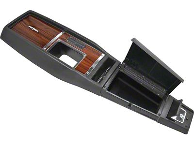 Pre Assembled Center Console Assembly without Console Gauges (1969 Camaro w/ 4-Speed Manual Transmission)