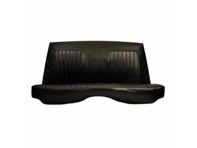 Camaro Procar Rear Seat Cover, Rally, Coupe And Convertible With Fold Down Rear Seat, 1968-1969