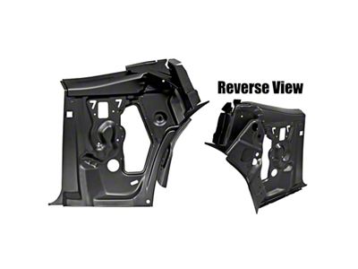 Quarter Inner Panel; Driver Side (67-69 Camaro Convertible)