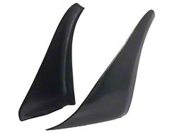 Quarter Panel Splash Guards; Rear Driver and Passenger Side (70-81 Camaro)