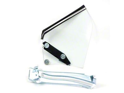 OPR Camaro Quarter Window Assembly, Convertible, Left, 1967-1969
