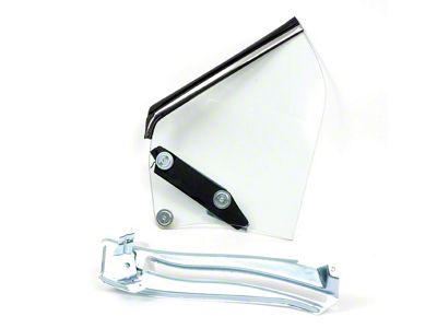 Camaro Quarter Window Assembly, Convertible, Left, 1967-1969