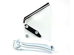 OPR Quarter Window Assembly,Coupe,Left,67-69