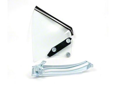 OPR Quarter Window Assembly,Coupe,Right,67-69