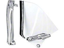 Quarter Window Glass Assembly; Passenger Side (67-69 Camaro Coupe)