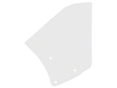 Quarter Window Glass; Clear; Driver Side (68-69 Camaro Convertible)