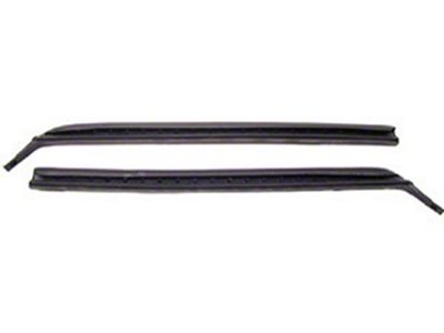 Camaro Quarter Window Vertical Seals, Show Quality, 1967-1969