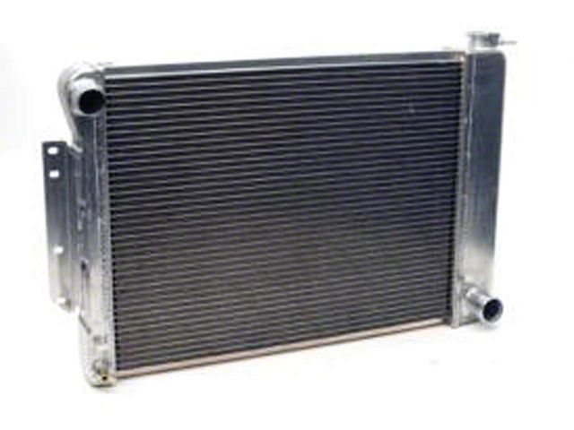 Camaro Radiator, Aluminum, 21, Griffin HP Series, For CarsWith Manual Transmission, 1967-1969