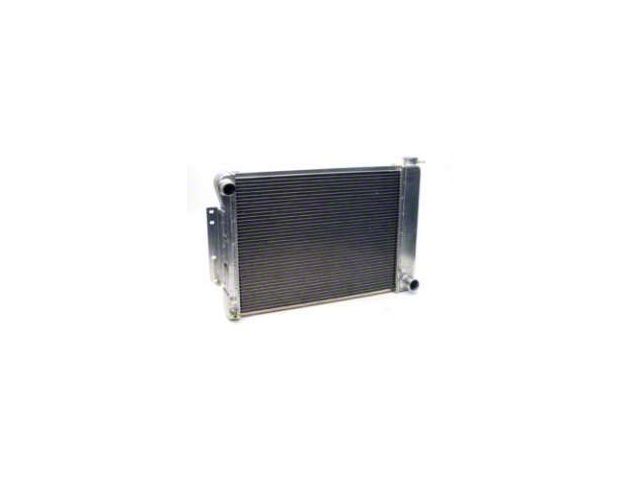 Camaro Radiator, Aluminum, 21, Griffin HP Series, For CarsWith Manual Transmission, 1967-1969