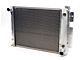 Camaro Radiator, Aluminum, 21, Griffin Pro Series, For Cars With Automatic Transmission, 1967-1969