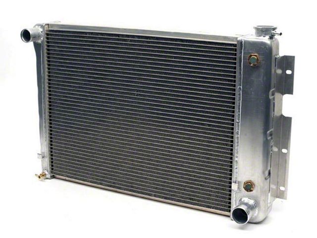 Camaro Radiator, Aluminum, 23, Griffin HP Series, For CarsWith Automatic Transmission, 1967-1969