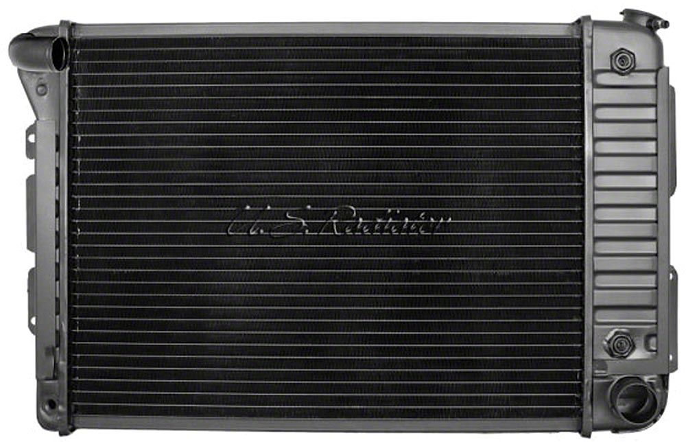 Ecklers Radiator, Big Block, Curved Filler Neck, For Cars With ...
