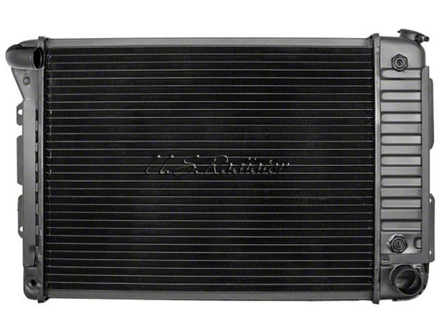 Car Radiator Neck Ecklers Radiator, Big Block, Curved Filler Neck, For Cars With ...