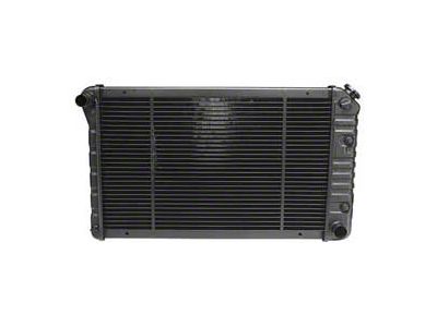 Camaro Radiator, Copper 3 Core, For Cars With Manual Transmission & Without Conditioning, U.S. Radiator, 1972-1979