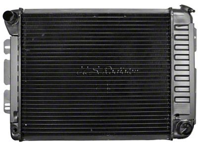 Camaro Radiator, Small Block, 3-Core, For Cars With Automatic Transmission, U.S. Radiator, 1967-1969