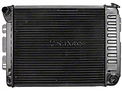 Camaro Radiator, Small Block, 4-Row Core, For Cars With Manual Transmission, U.S. Radiator, 1967-1969