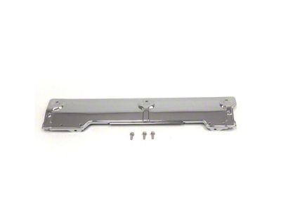 Radiator Support Panel; Chrome (70-81 Camaro w/ Heavy Duty Cooling)