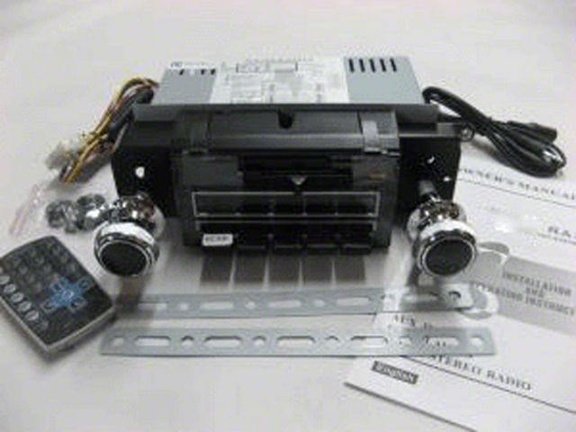 Camaro Radio, AM/FM/Ipod, Stereo, Reproduction, 1970