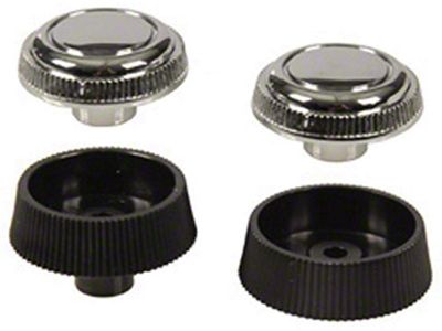 Camaro Radio Knob Set, For Cars With Mono Radio, 1967-1968