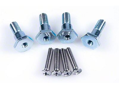 Camaro Radio Speaker Housing Screw Set, Rear, Convertible, 1967-1969