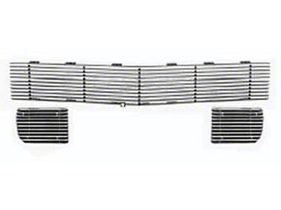 Camaro Rally Sport, Billet Grille Set, 1967-1968