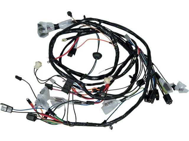 Camaro Rally Sport RS Front Light Wiring Harness Conversion, Vacuum To Electric, 1968