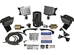 Camaro Rally Sport RS Headlight Door System Kit, With Chrome Doors, 1968