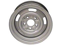 Wheel Vintiques 34 Series Camaro Rallye Silver Wheel; 14x6 