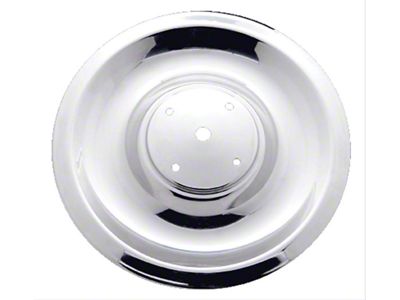 Rally Wheel Hubcaps; Stainless Steel (1967 Camaro)