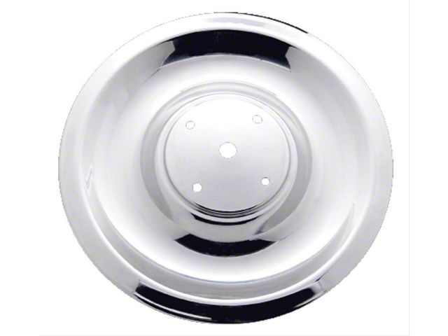 Rally Wheel Hubcaps; Stainless Steel (1967 Camaro)