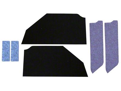 Rear Armrest Cover Installation Kit (67-69 Camaro Coupe)