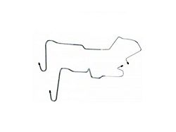 Camaro Rear Axle Brake Lines, For Cars With Rear Disc Brakes, 1987-1992
