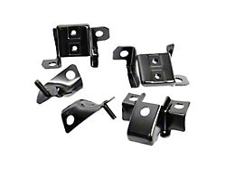 Rear Bumper Bracket Set; 5 Pieces (70-72 Camaro)