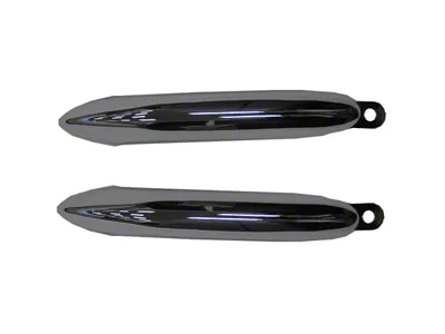 Rear Bumper Guards; Chrome (1969 Camaro, Excluding RS)