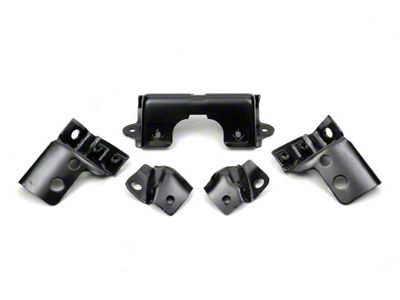 Rear Bumper Mounting Bracket Set,Complete,67-68