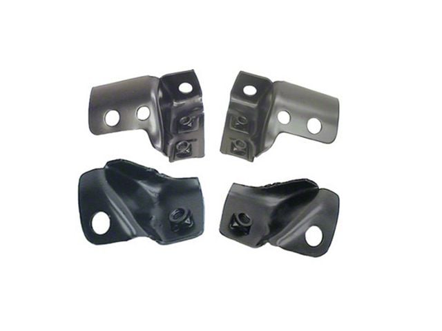 Camaro Rear Bumper Mounting Bracket Set, Inner & Outer, 1967-1968