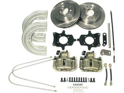 Camaro Rear Disc Brake Conversion Kit, For Use With Staggered Rear Shocks, 1975-1981