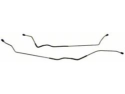 Rear End Housing Brake Lines; OE Steel (1967 Camaro)